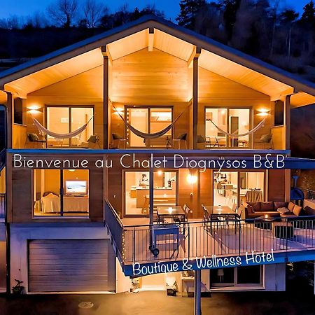 Chalet Diognysos B&B, Boutique Hotel & Wellness Crans-Montana Bagian luar foto