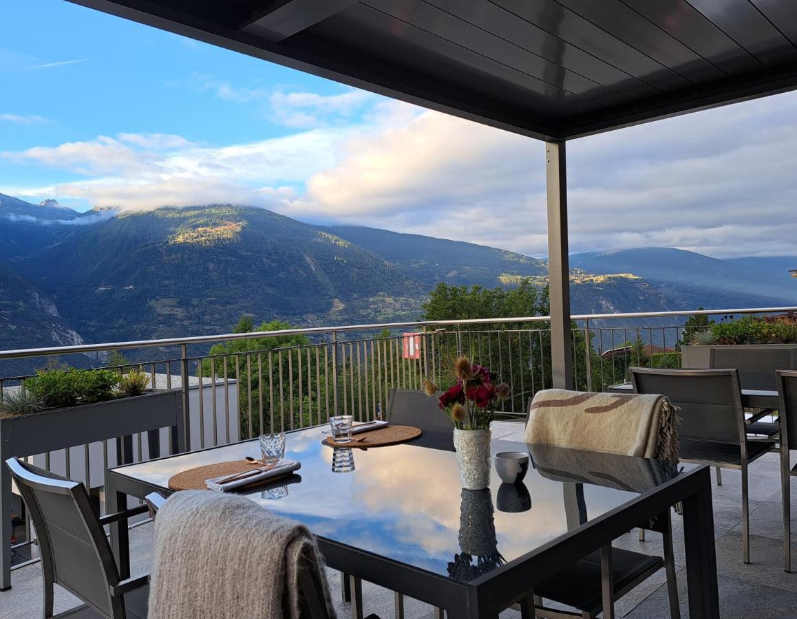 Chalet Diognysos B&B, Boutique Hotel & Wellness Crans-Montana Bagian luar foto