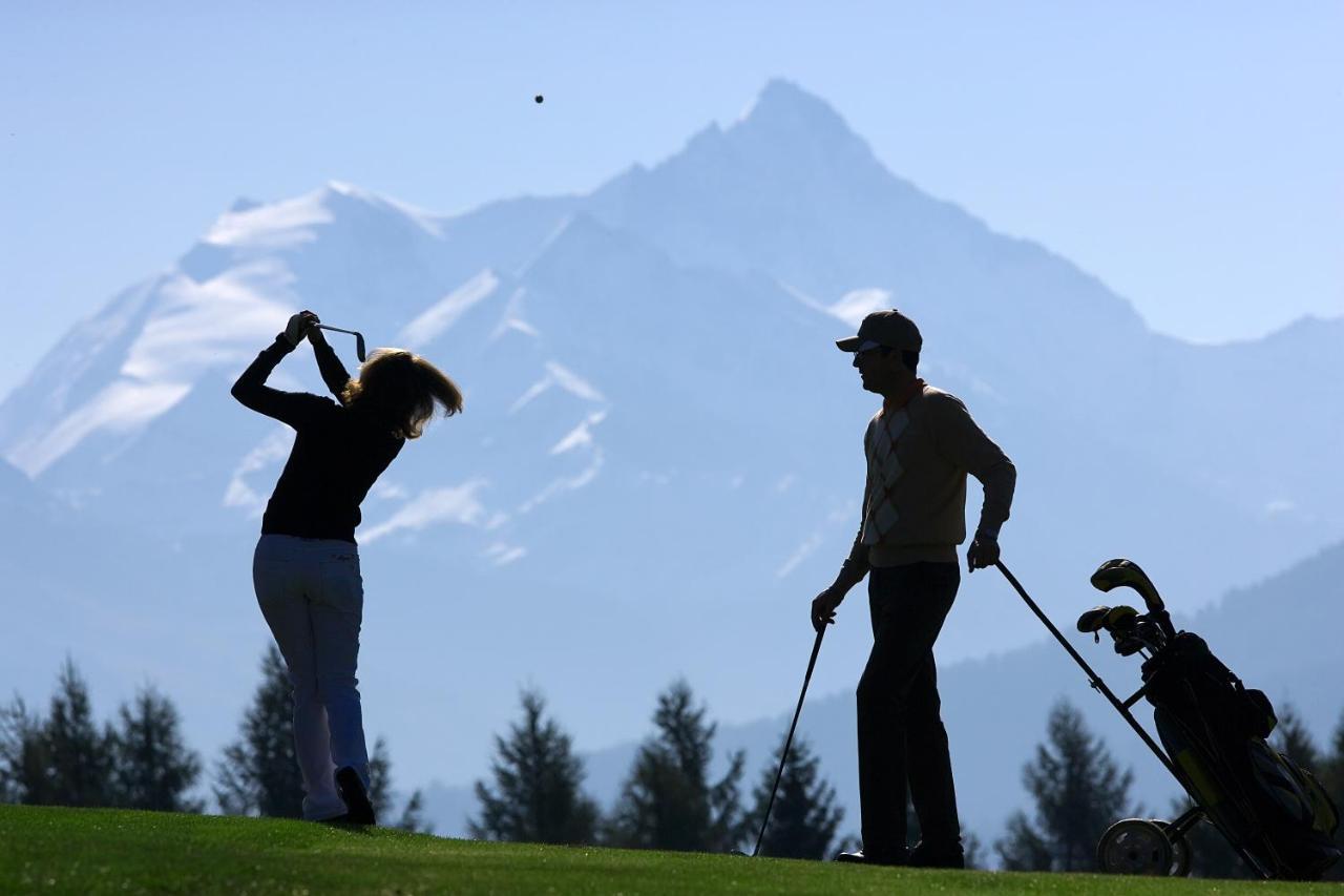 Chalet Diognysos B&B, Boutique Hotel & Wellness Crans-Montana Bagian luar foto