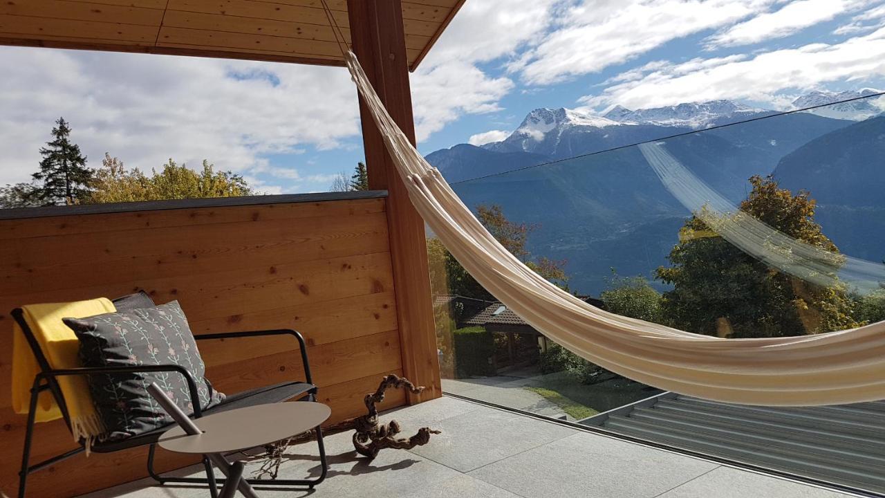 Chalet Diognysos B&B, Boutique Hotel & Wellness Crans-Montana Bagian luar foto